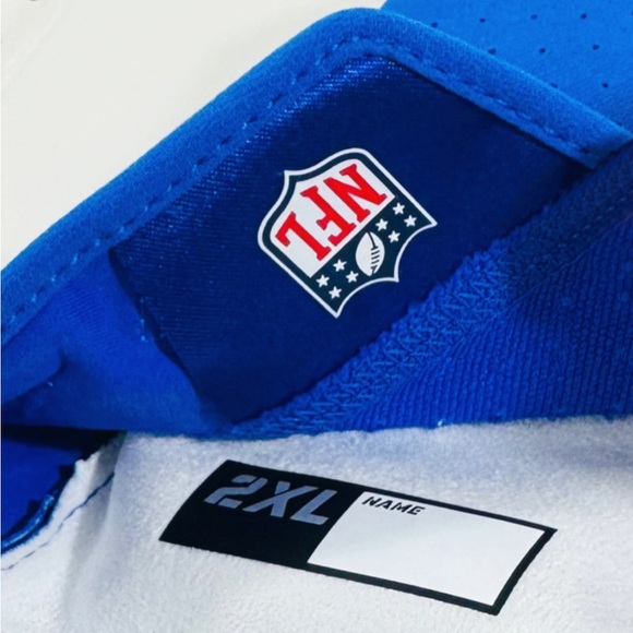 Nike Vapor Jet 6.0 MAGNIGRIP Royal Blue NFL Football Gloves Men’s Size 2XL - Picture 5 of 5